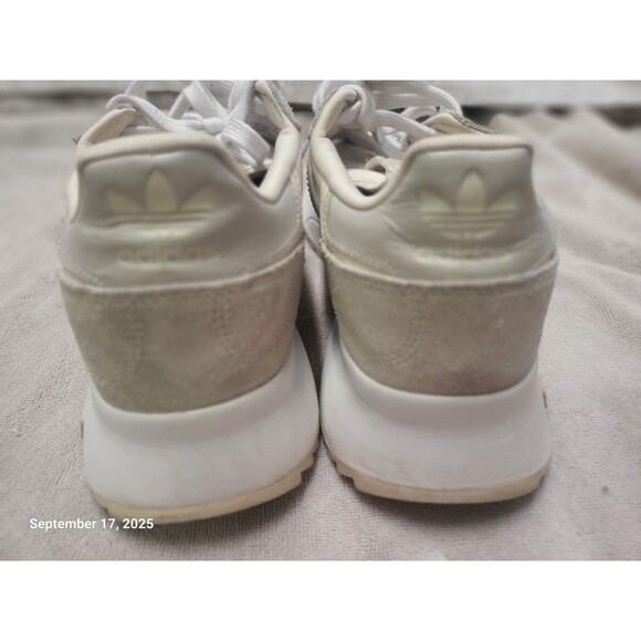 Adidas Run 80s Beige Ivory Collegiate Beige SZ 10.5 Men's - Picture 3 of 6
